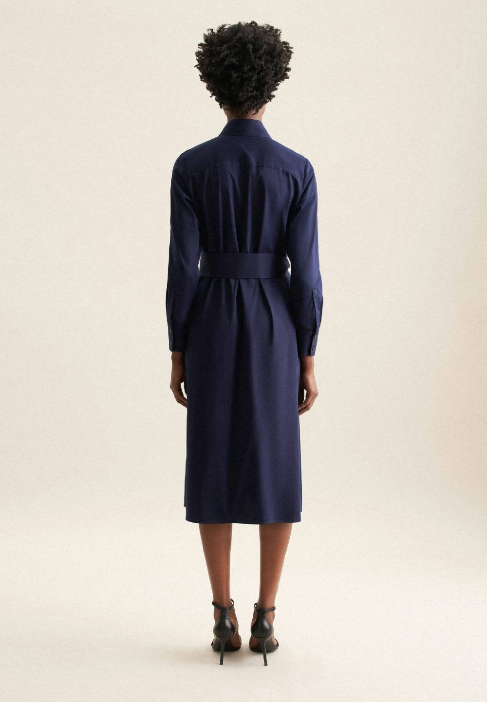 Studio Seidensticker Satin Midi Kleid Bis zu 55% Rabatt