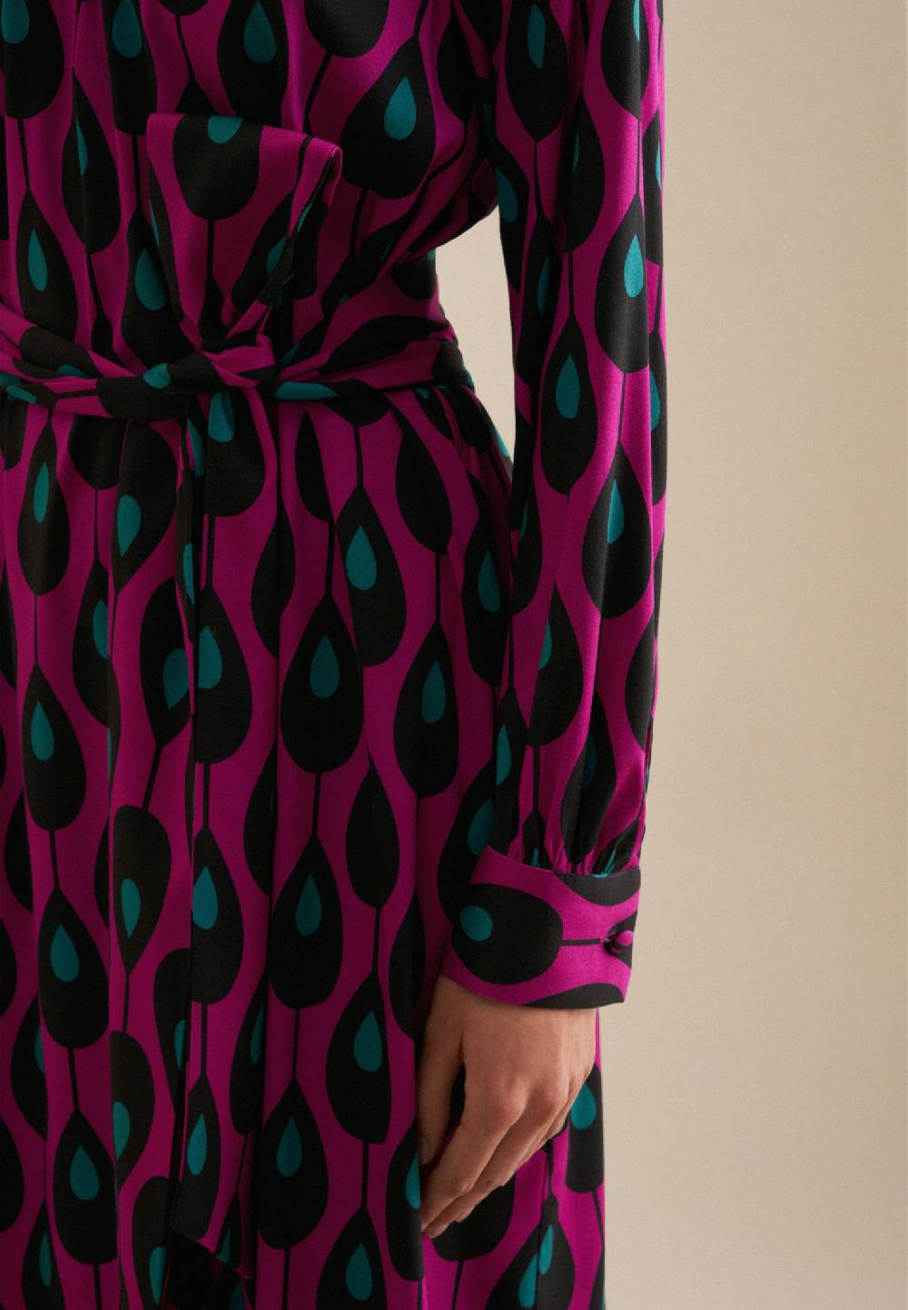 Studio Seidensticker Twill Midi Kleid Angebote