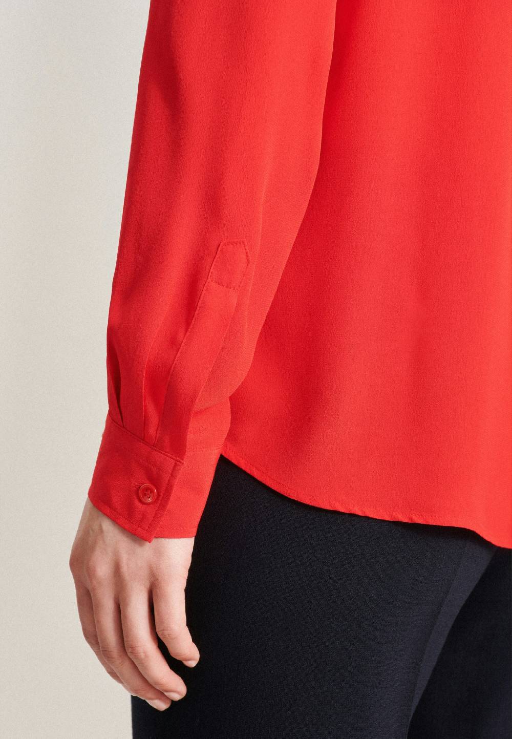 Studio Seidensticker Viskose Hemdbluse Zeitlich begrenztes Angebot