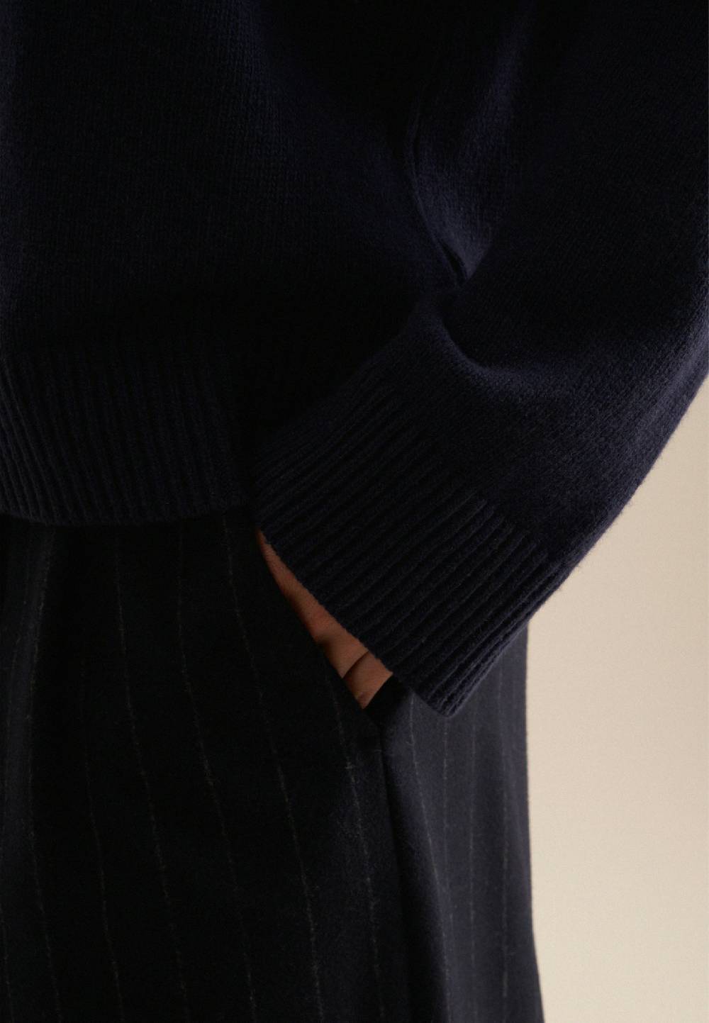 Studio Seidensticker Rundhals Pullover Oversized Tiefpreis
