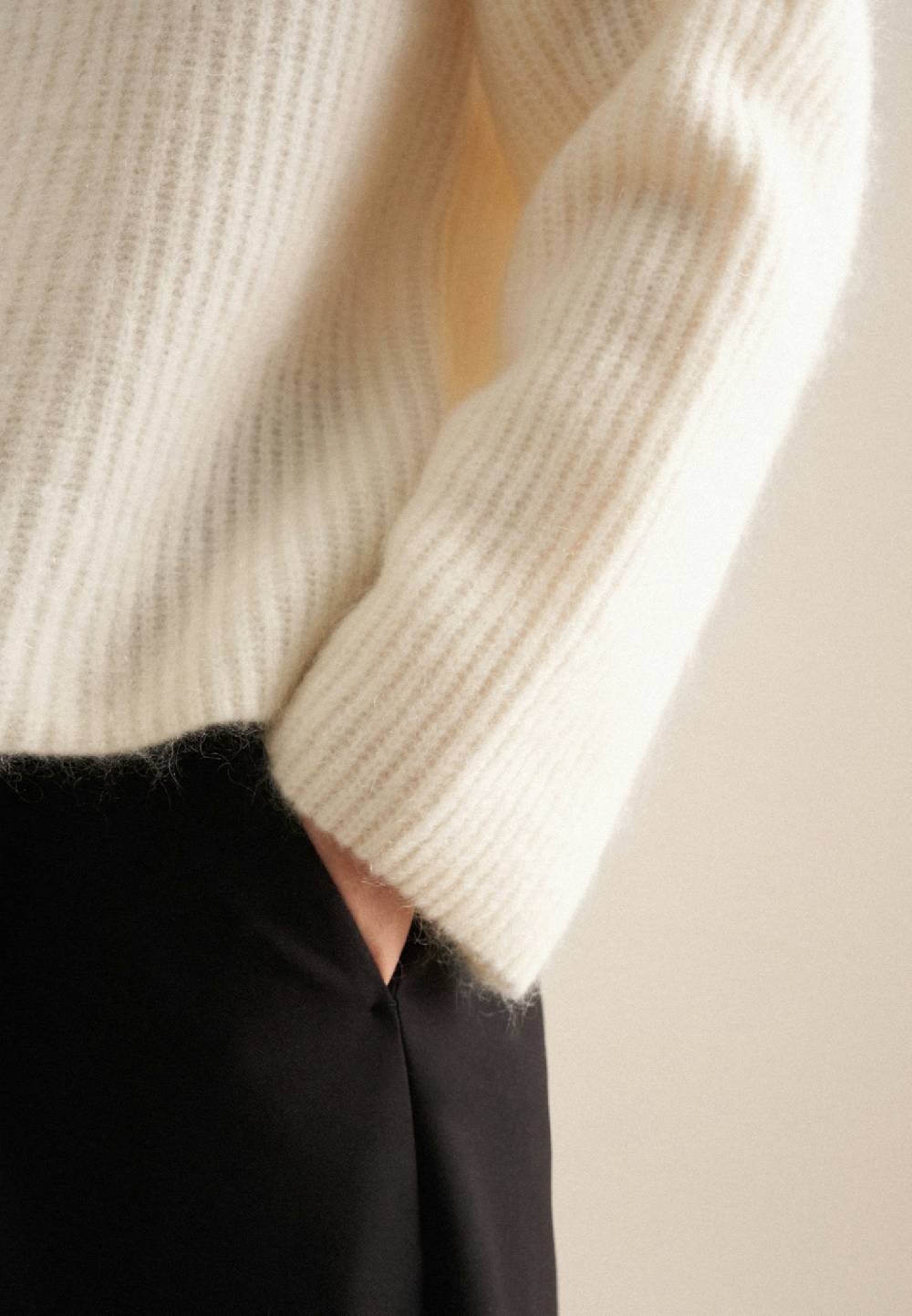 Studio Seidensticker Rundhals Pullover Oversized Kostenlose Rückgabe
