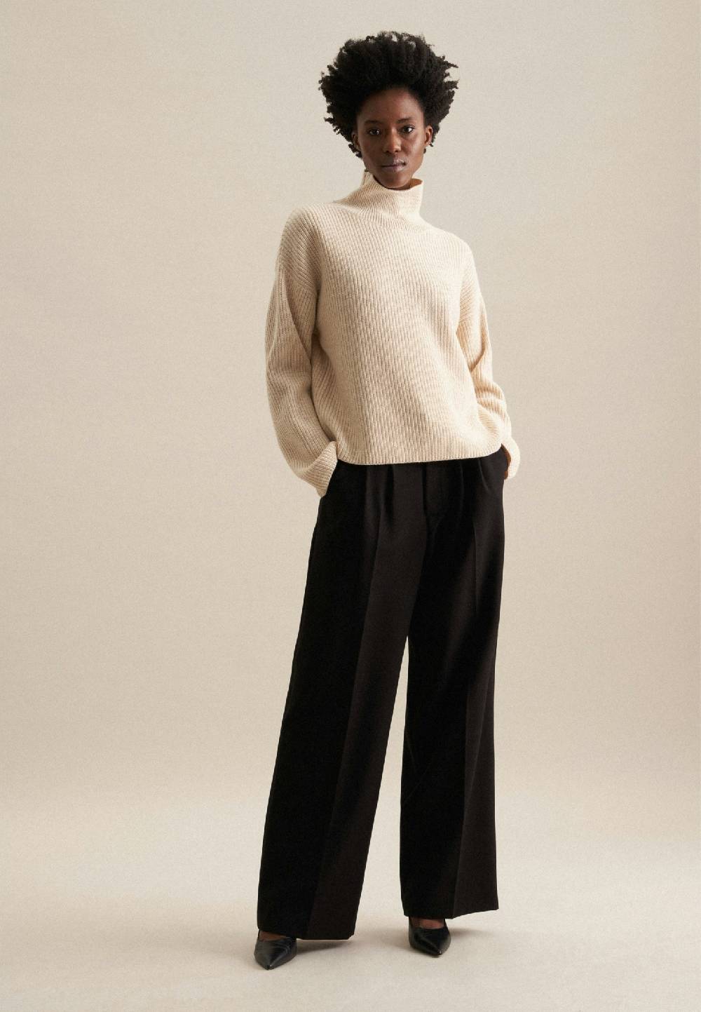 Studio Seidensticker Rollkragen Pullover Oversized Begrenzte Freigabe