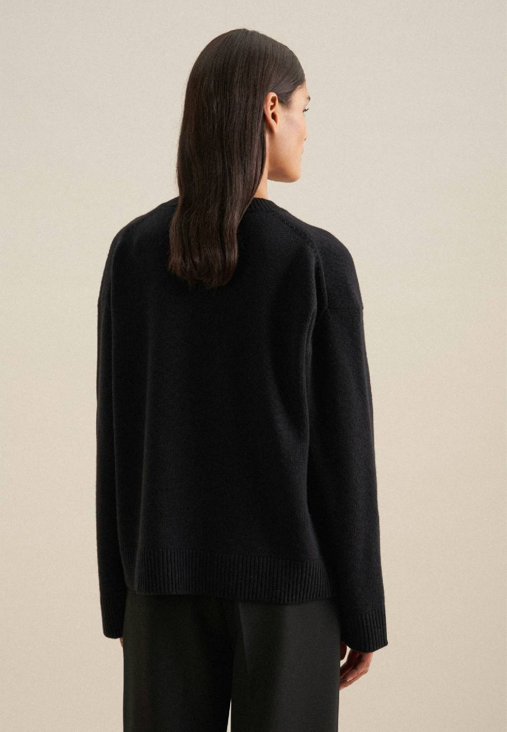 Studio Seidensticker Rundhals Pullover Oversized Letzte 3 Tage