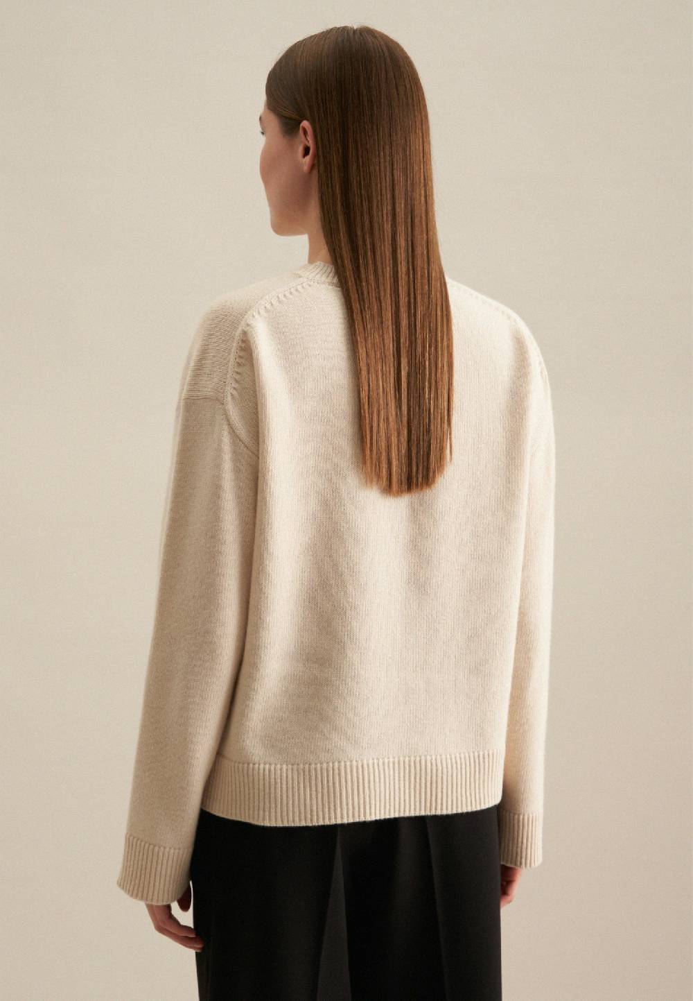Studio Seidensticker Rundhals Pullover Oversized Neueste Stile