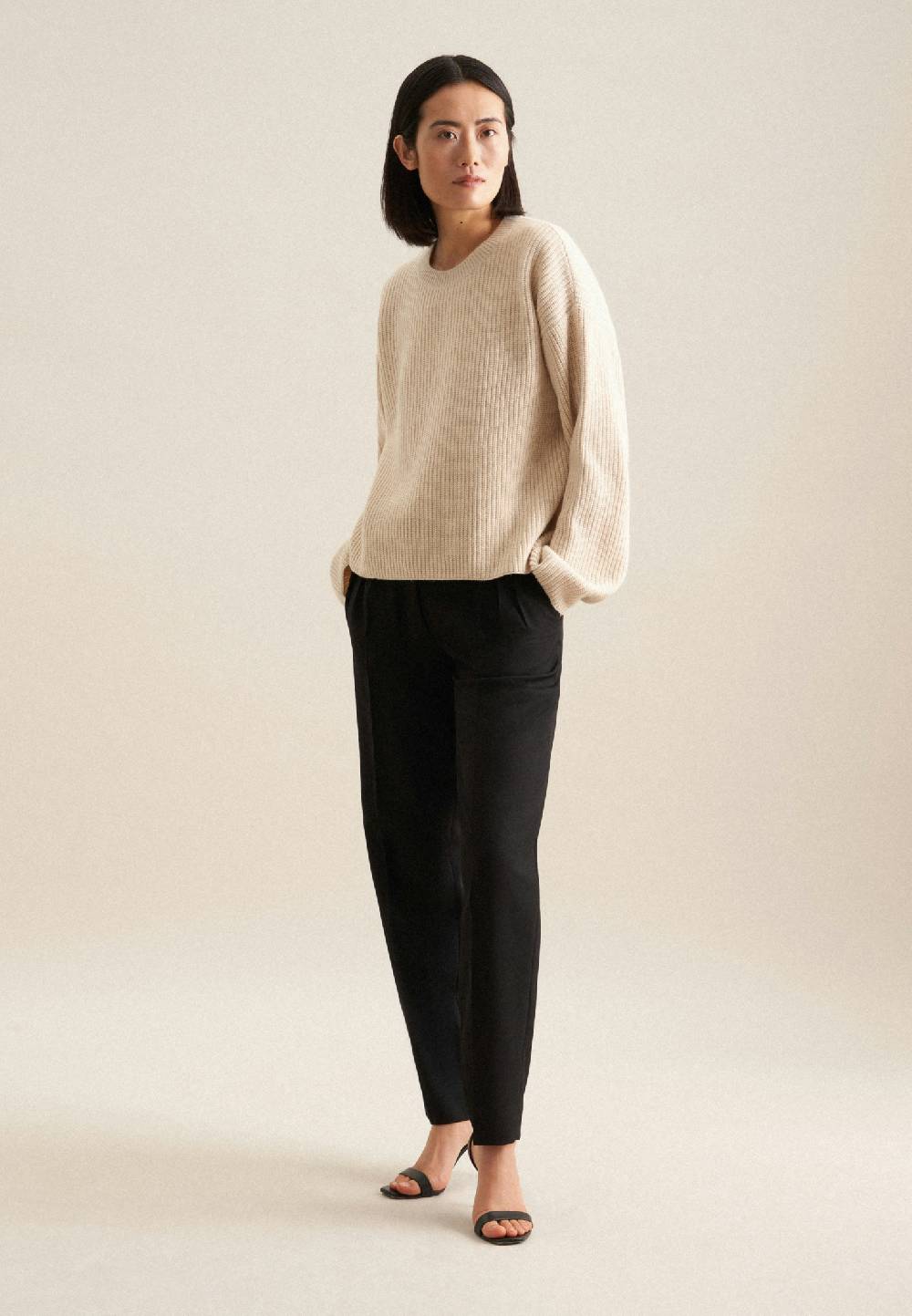 Studio Seidensticker Rundhals Pullover Oversized Letzte 2 Tage