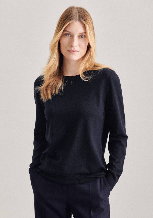 Studio Seidensticker Rundhals Pullover Regular