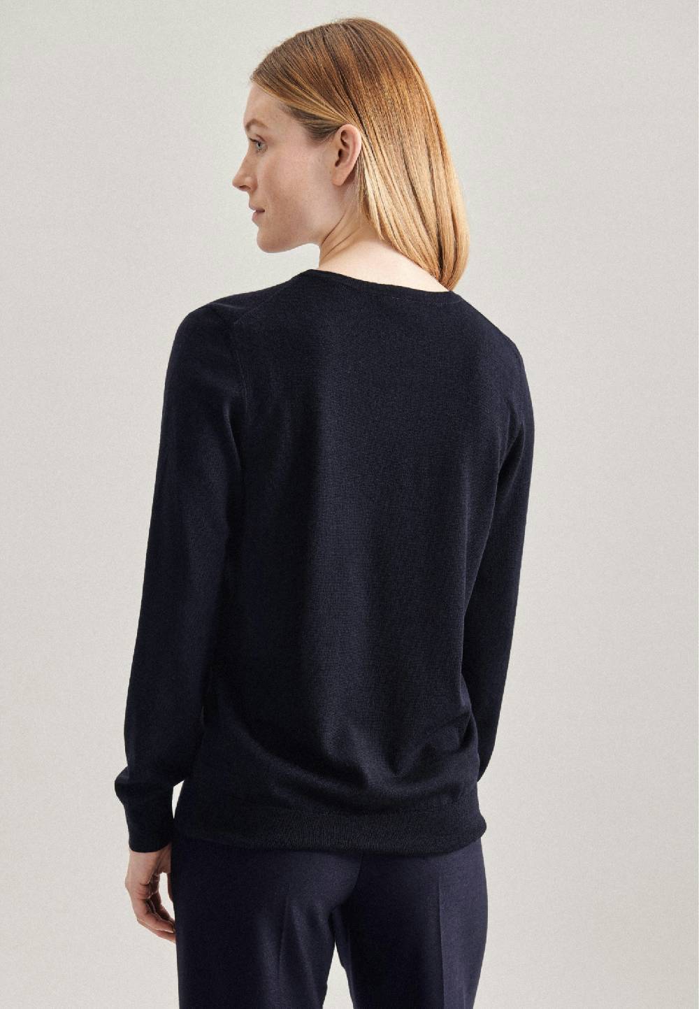 Studio Seidensticker Rundhals Pullover Regular Bis zu 60% Rabatt