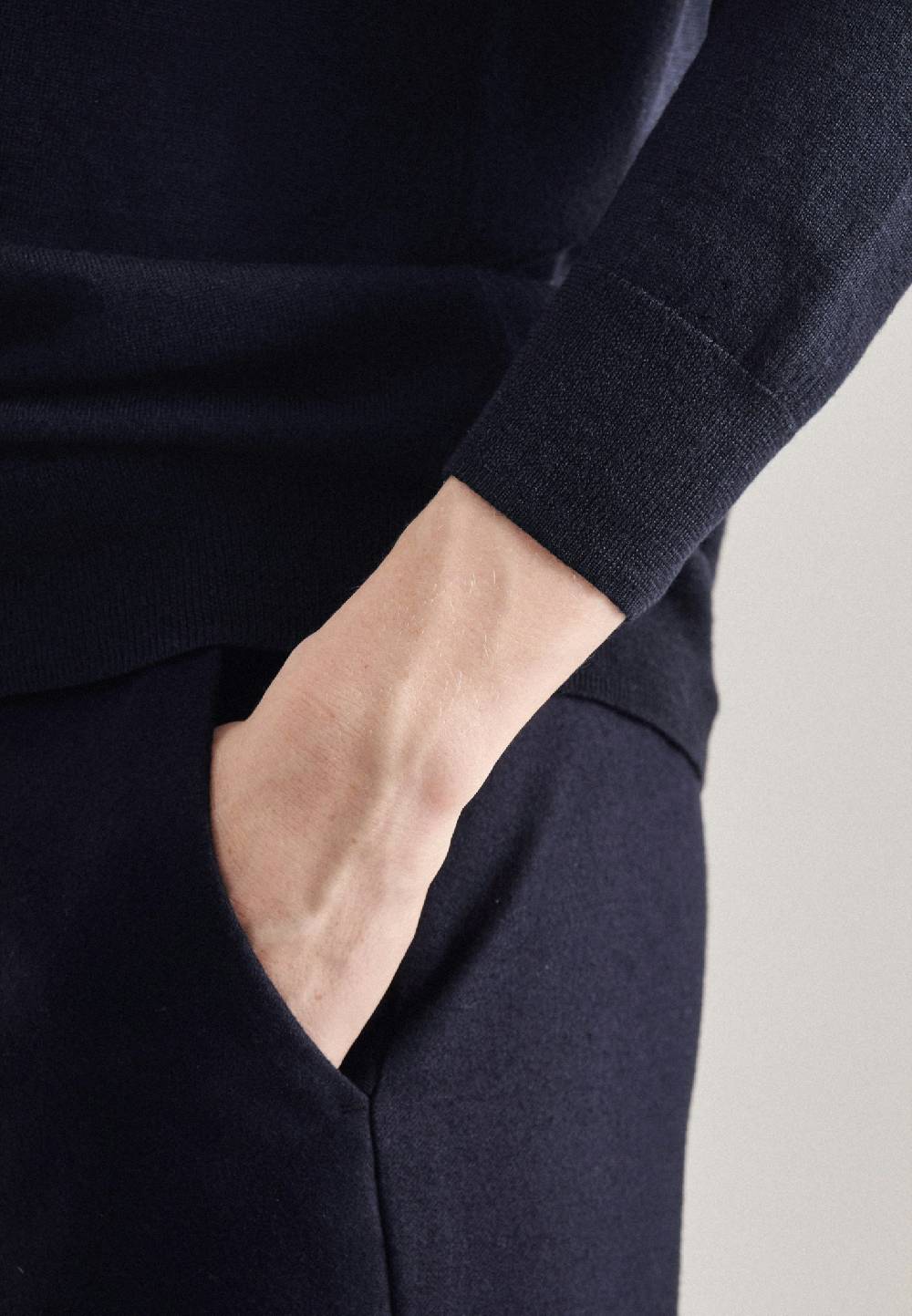Studio Seidensticker Rundhals Pullover Regular Bis zu 60% Rabatt