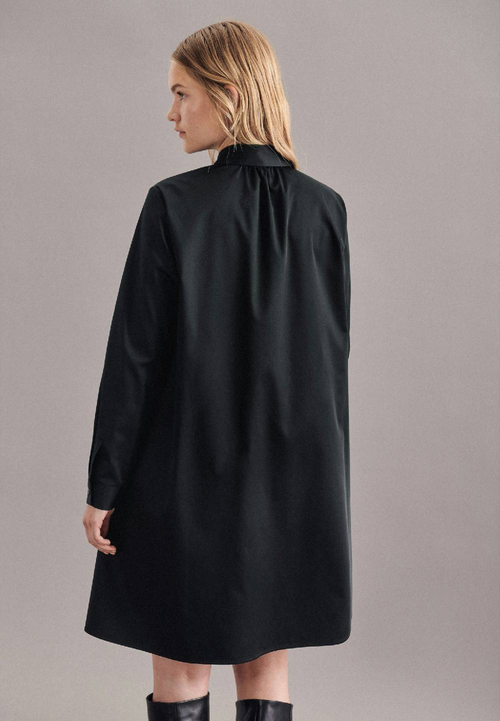 Studio Seidensticker Satin Midi Kleid Auslauf