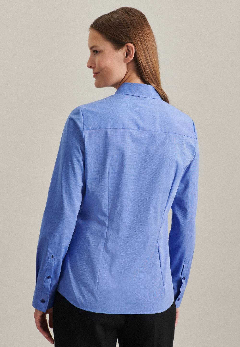 Studio Seidensticker Bügelfreie Fil a fil Hemdbluse Bis zu 50% Rabatt