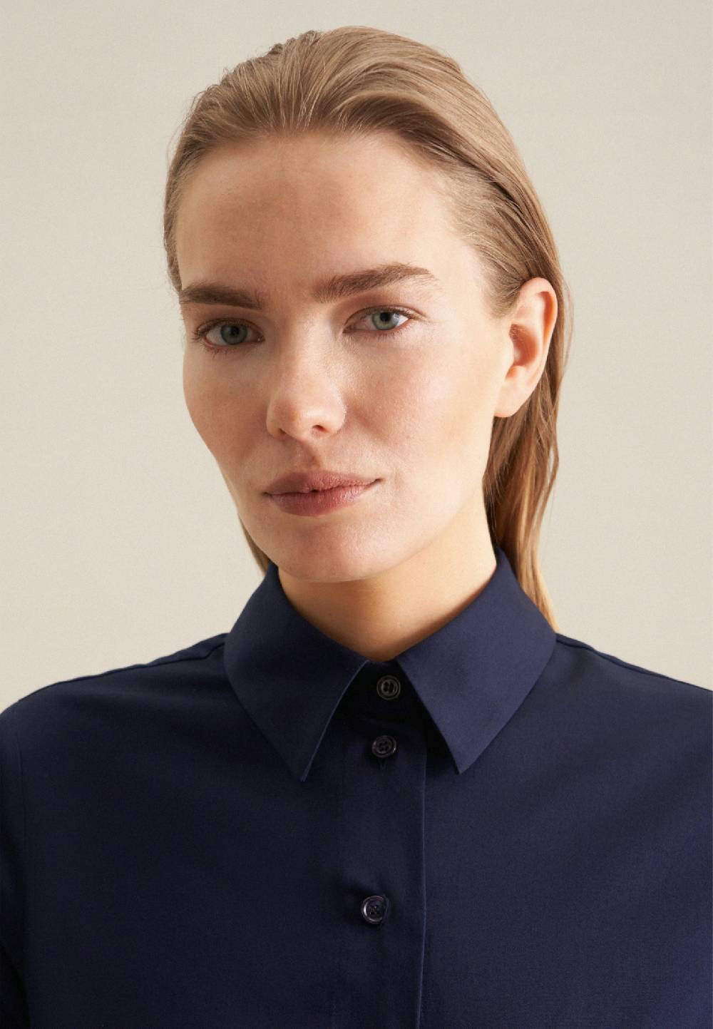 Studio Seidensticker Satin Hemdbluse Kostenloser Versand international