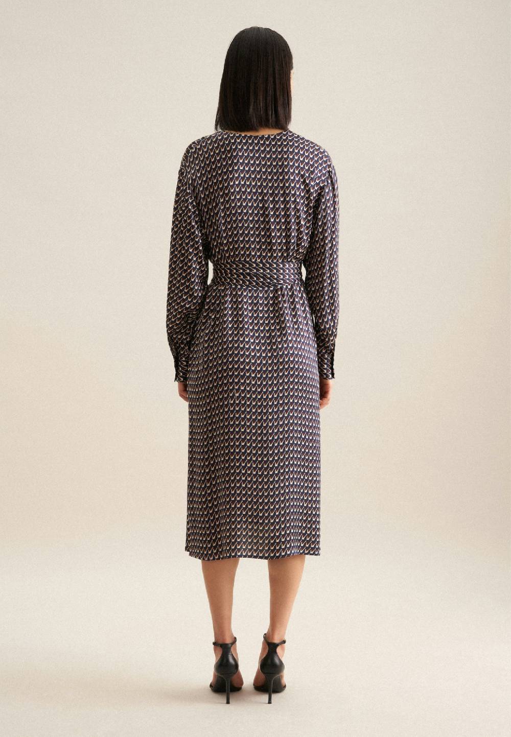 Studio Seidensticker Satin Midi Kleid 50% Rabatt für begrenzte Zeit
