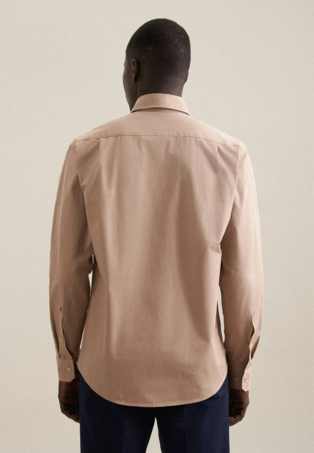 Studio Seidensticker Twill Casual Hemd in Regular mit Kentkragen Riesige Rabatte