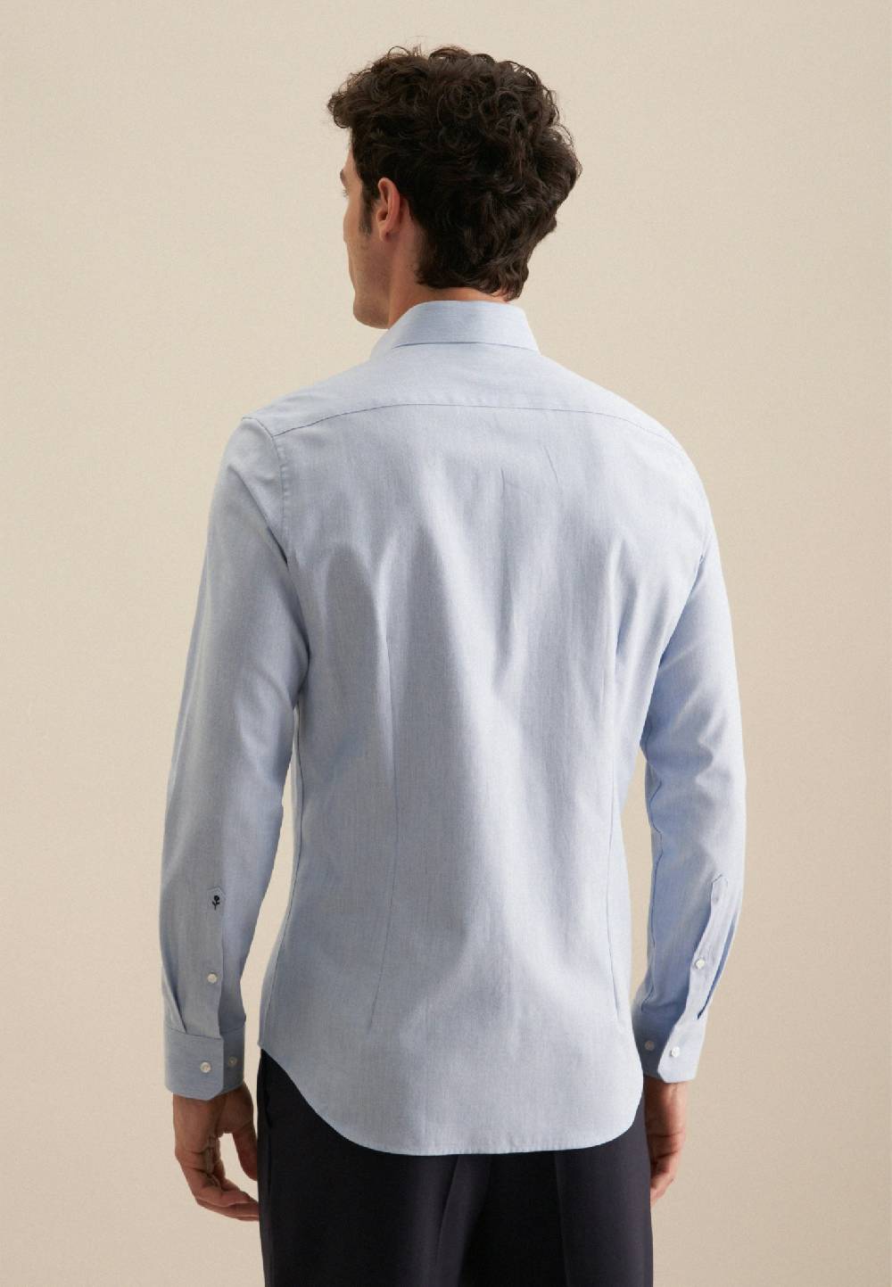 Studio Seidensticker Flanell Flanellhemd in Shaped mit Kentkragen Speichern exportieren
