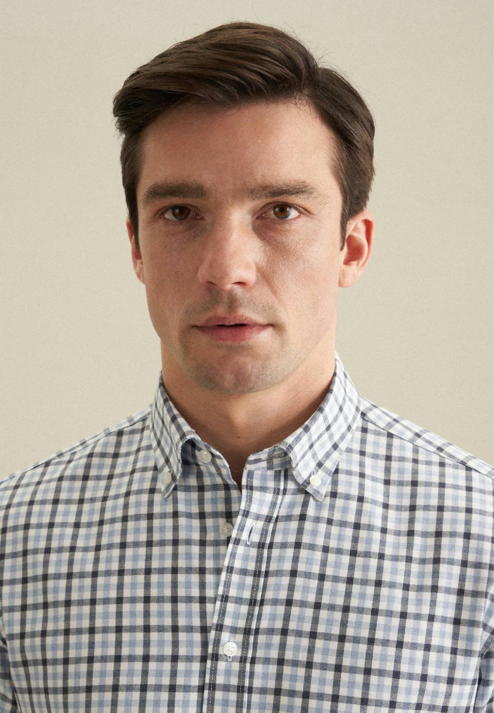 Studio Seidensticker Flanell Flanellhemd in Slim mit Button-Down-Kragen 2025