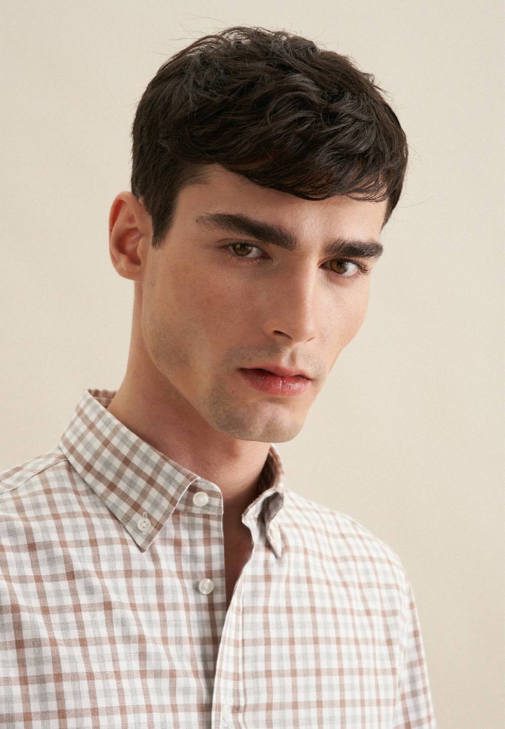 Studio Seidensticker Flanell Flanellhemd in Slim mit Button-Down-Kragen Online