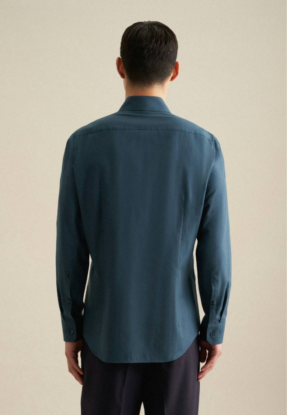 Studio Seidensticker Flanell Flanellhemd in Slim mit Kentkragen Auslauf