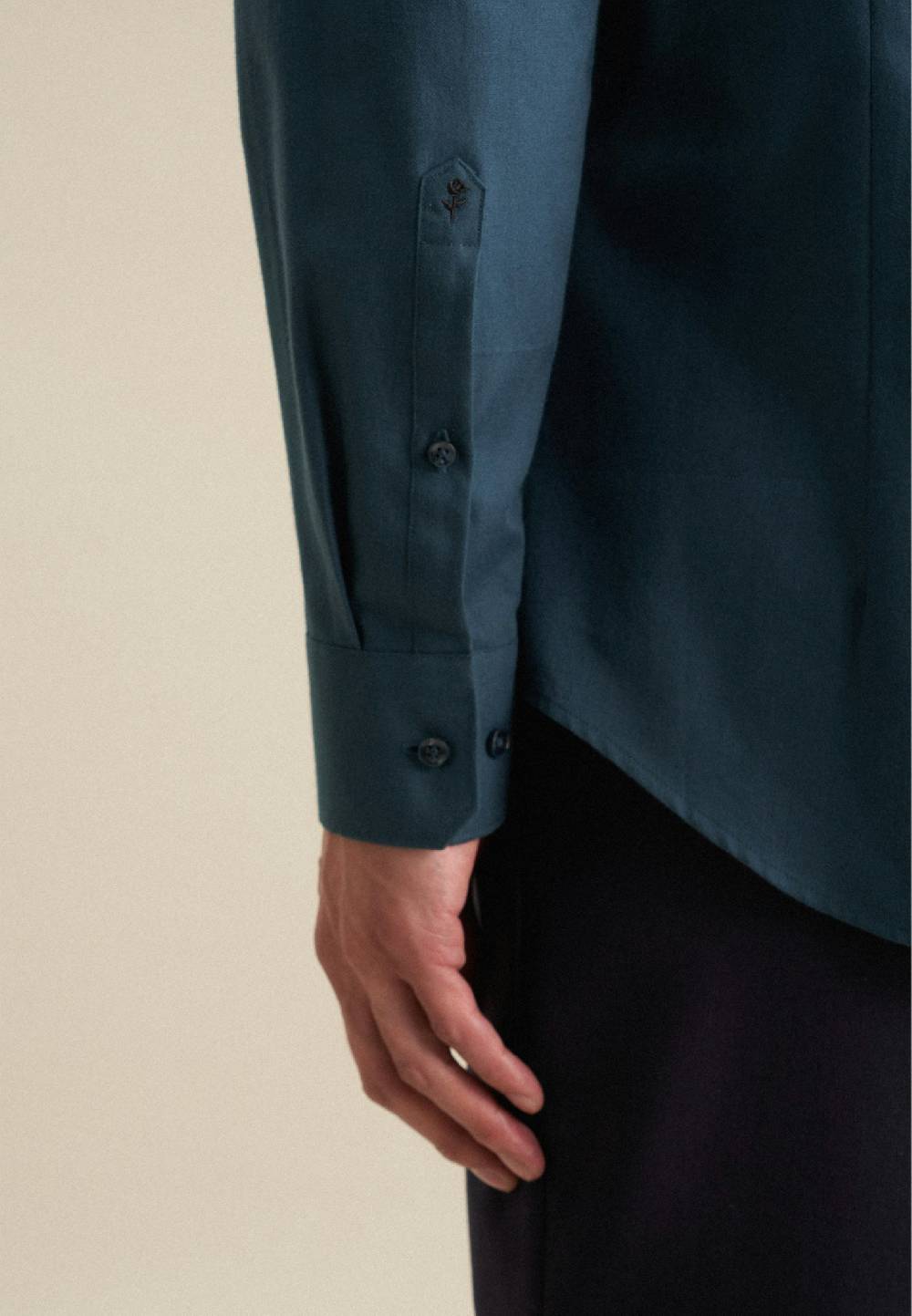 Studio Seidensticker Flanell Flanellhemd in Slim mit Kentkragen Auslauf