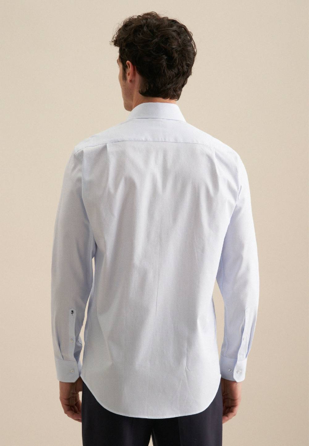 Studio Seidensticker Twill Business Hemd in Regular mit Kentkragen Online Outlet
