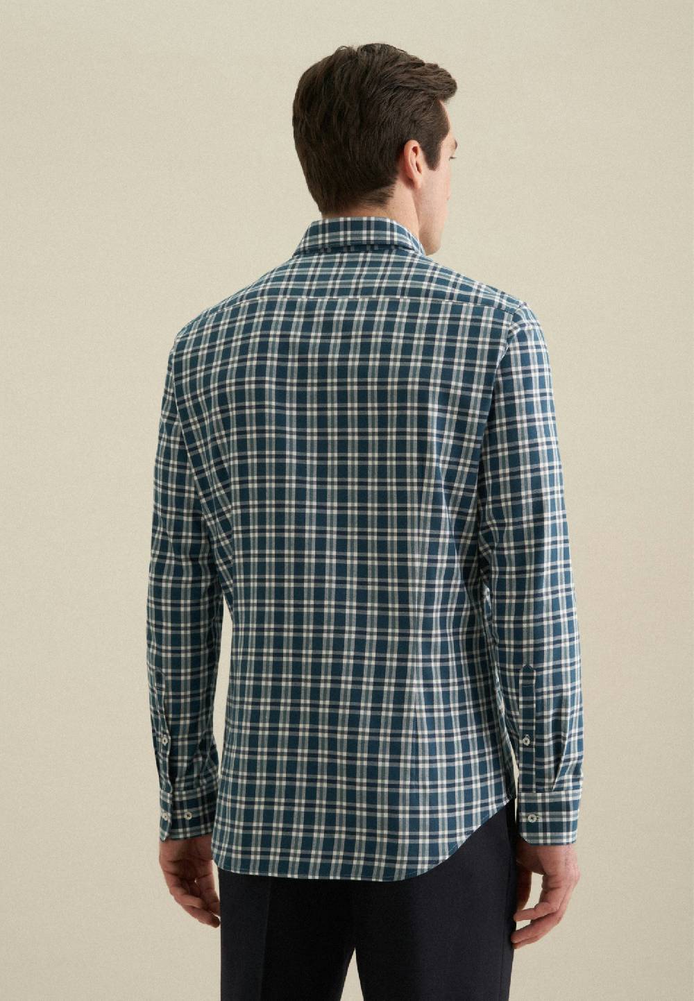 Studio Seidensticker Flanell Flanellhemd in Slim mit Button-Down-Kragen Blitzangebot