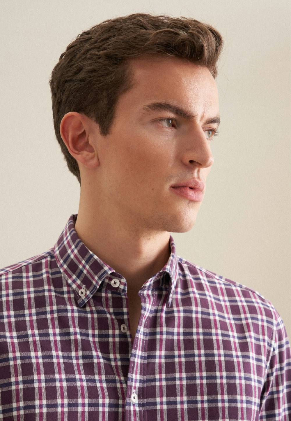 Studio Seidensticker Flanell Flanellhemd in Slim mit Button-Down-Kragen JETZT KAUFEN