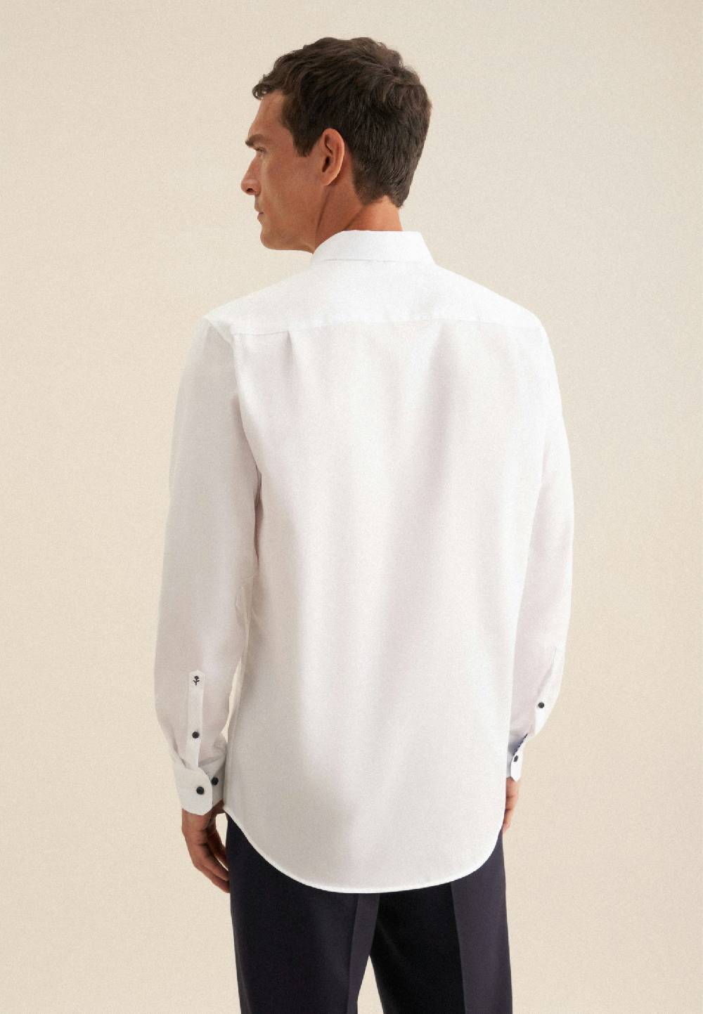 Studio Seidensticker Bügelfreies Twill Business Hemd in Regular mit Button-Down-Kragen Begrenztes Angebot