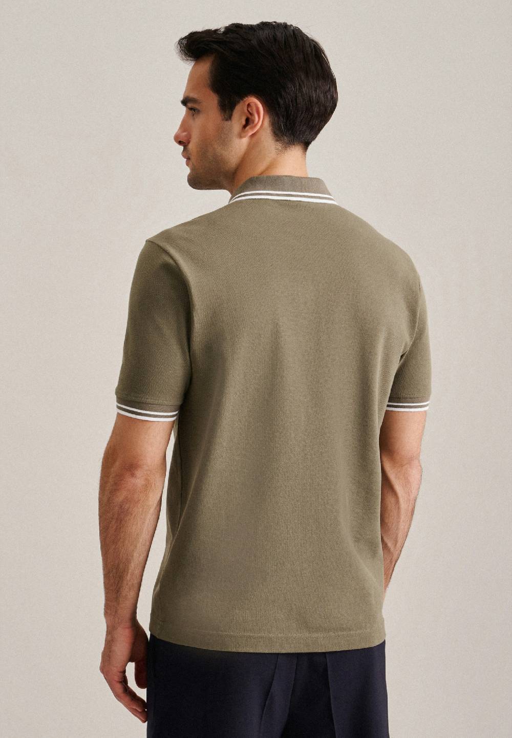 Studio Seidensticker Kragen Polo-Shirt Gerader Schnitt (Normal-Fit) JETZT KAUFEN