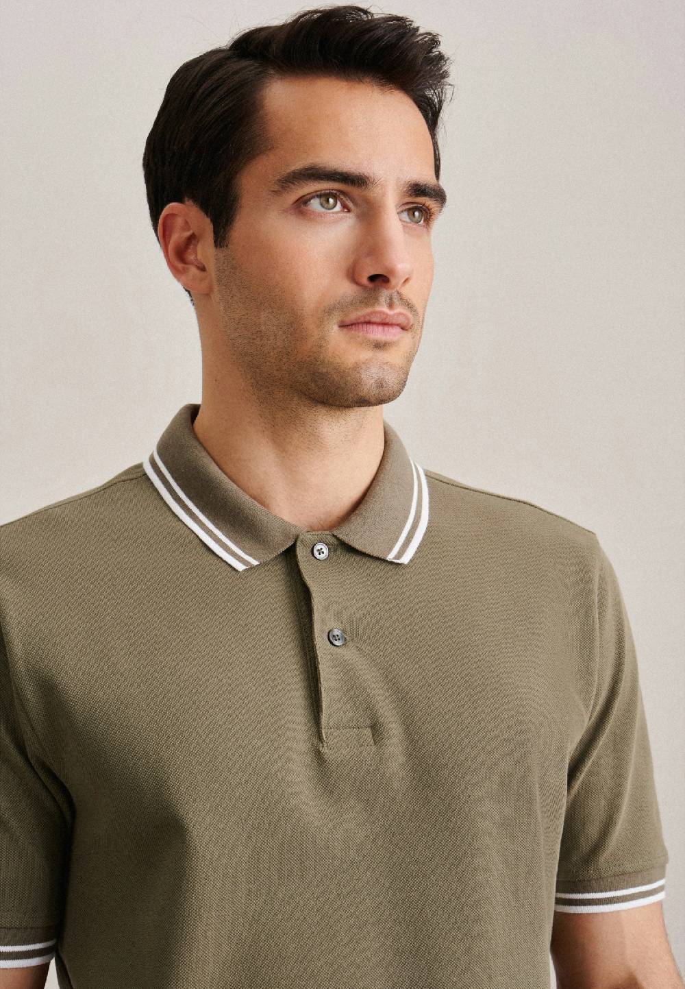 Studio Seidensticker Kragen Polo-Shirt Gerader Schnitt (Normal-Fit) JETZT KAUFEN