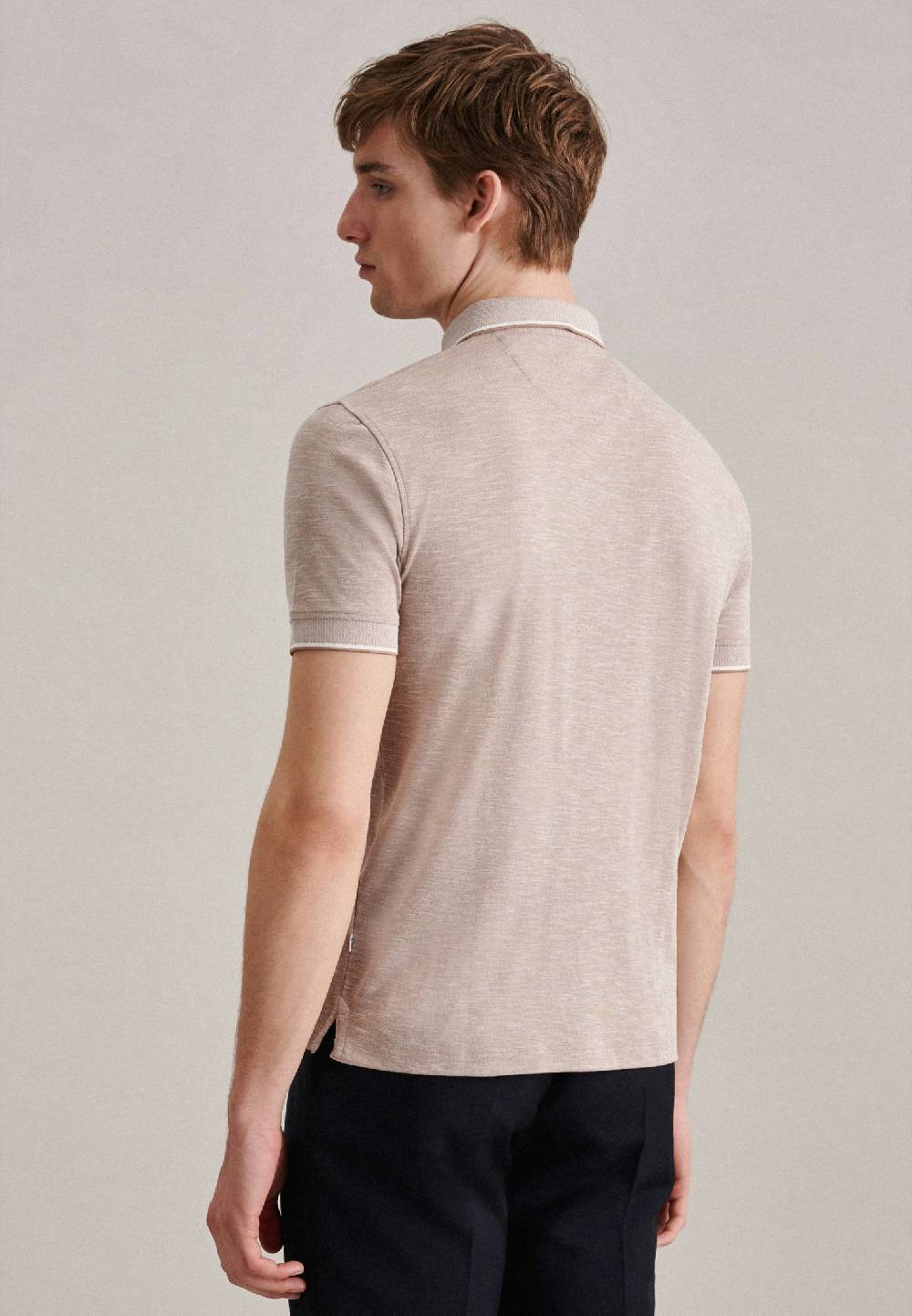 Studio Seidensticker Kragen Polo-Shirt Tailliert (Slim-Fit) Bis zu 65% Rabatt