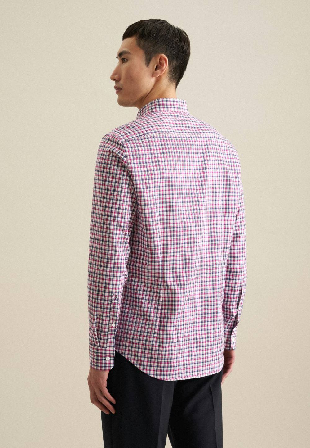 Studio Seidensticker Bügelfreies Twill Business Hemd in Slim mit Button-Down-Kragen Großer Ausverkauf