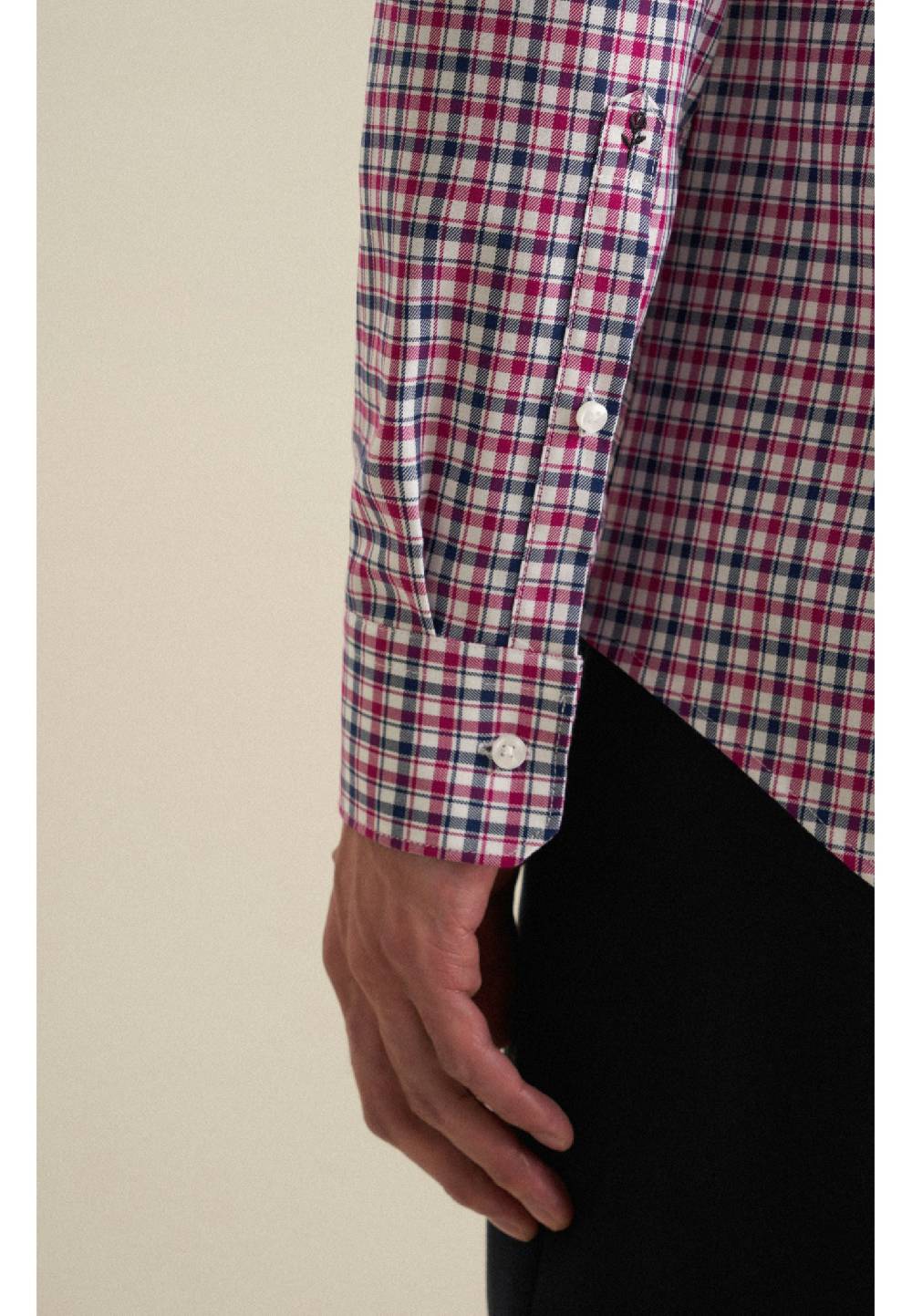 Studio Seidensticker Bügelfreies Twill Business Hemd in Slim mit Button-Down-Kragen Großer Ausverkauf