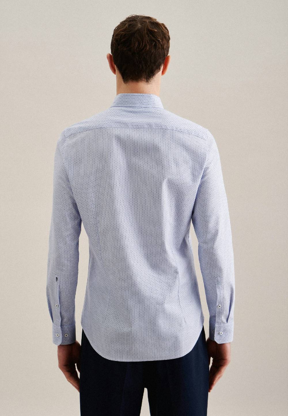 Studio Seidensticker Twill Business Hemd in Slim mit Covered-Button-Down-Kragen Zeitlich begrenztes Angebot