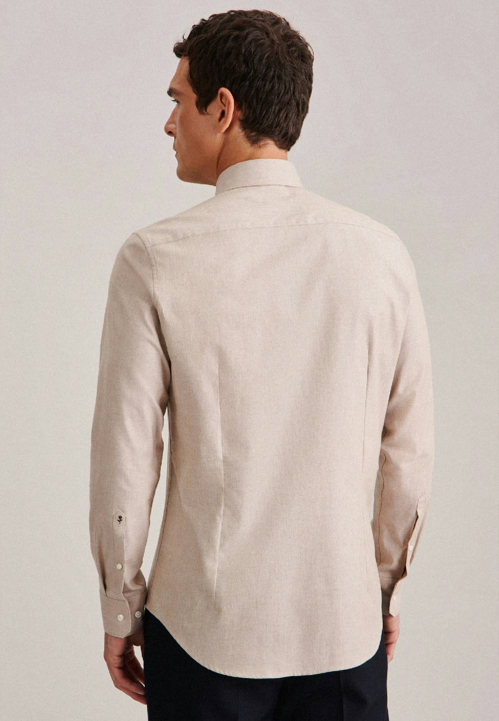 Studio Seidensticker Twill Flanellhemd in Slim mit Kentkragen Neuheiten