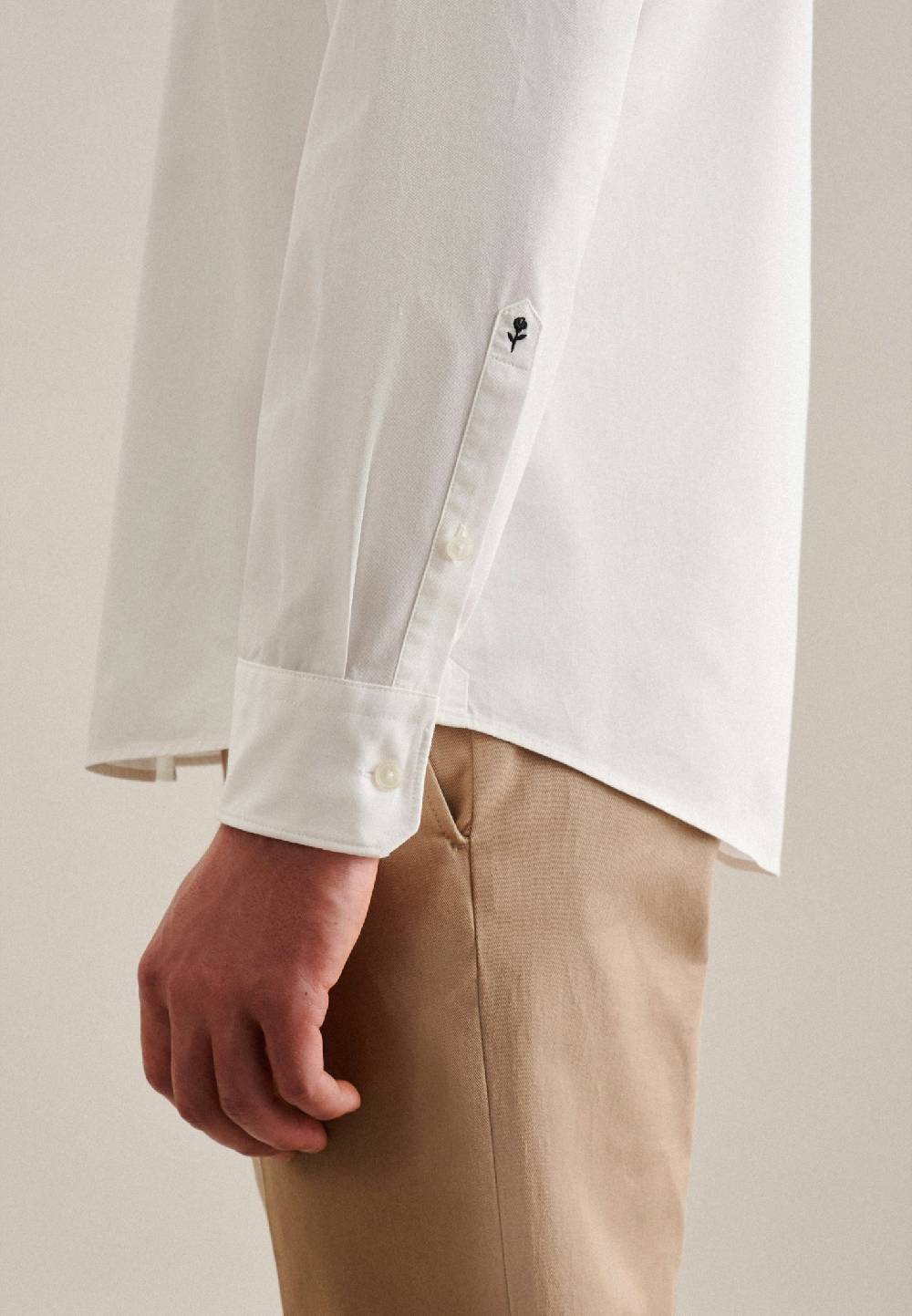Studio Seidensticker Twill Casual Hemd in Regular mit Kentkragen Günstig kaufen