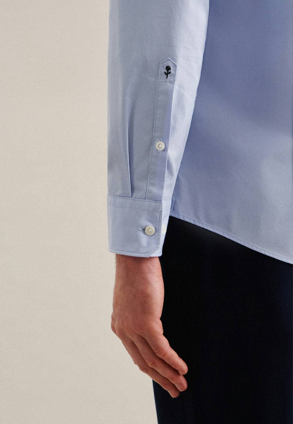 Studio Seidensticker Twill Casual Hemd in Regular mit Kentkragen Großer Ausverkauf