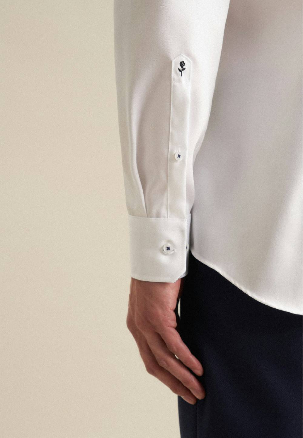 Studio Seidensticker Bügelfreies Twill Business Hemd in X-Slim mit Kentkragen Top Angebot