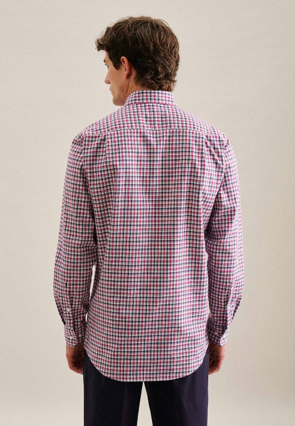 Studio Seidensticker Bügelfreies Twill Business Hemd in Regular mit Button-Down-Kragen Kauf eins, bekomm eins gratis