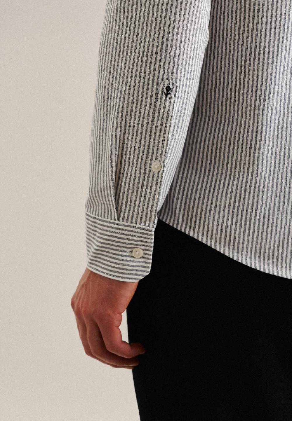 Studio Seidensticker Oxford Casual Hemd in Regular mit Button-Down-Kragen Günstiger Verkauf