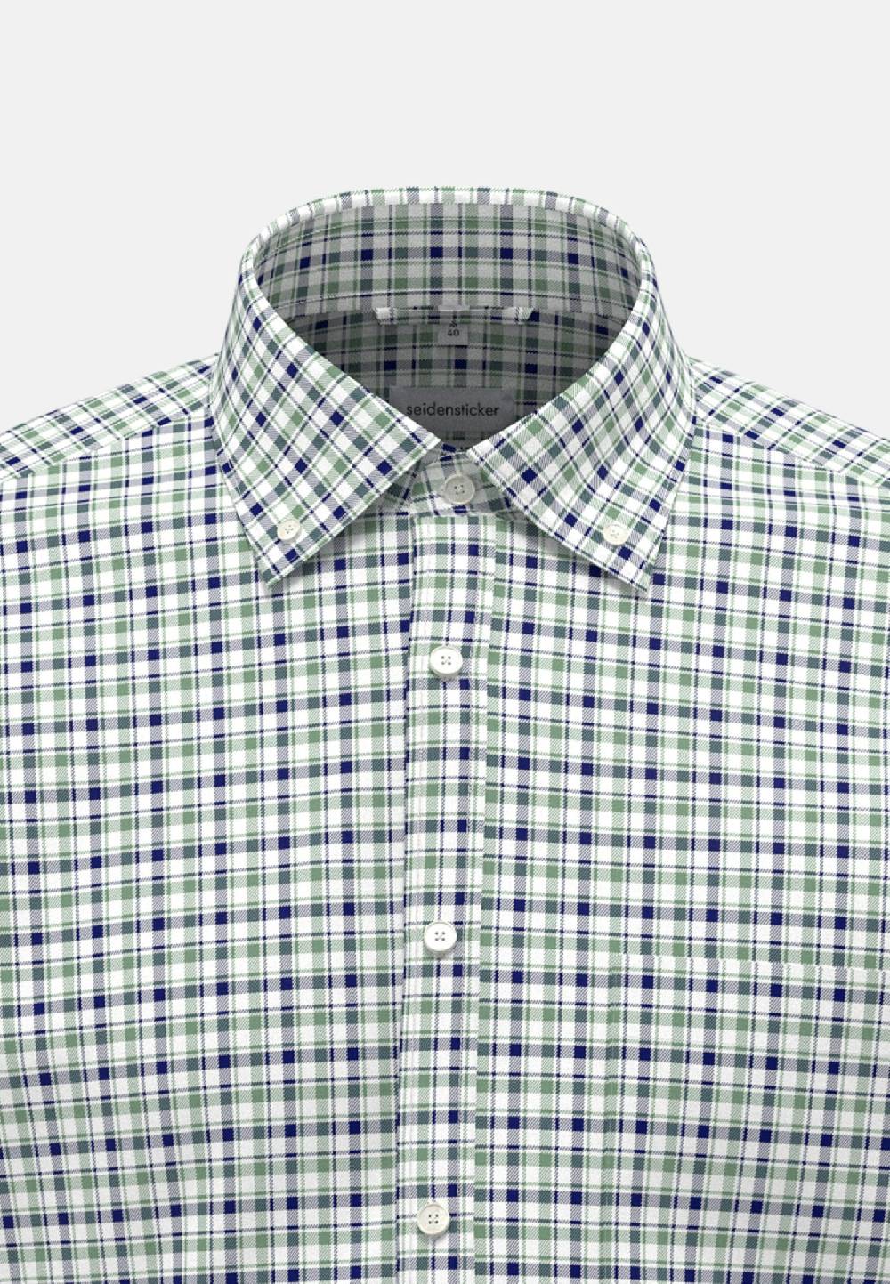 Studio Seidensticker Bügelfreies Twill Business Hemd in Regular mit Button-Down-Kragen Online Shopping