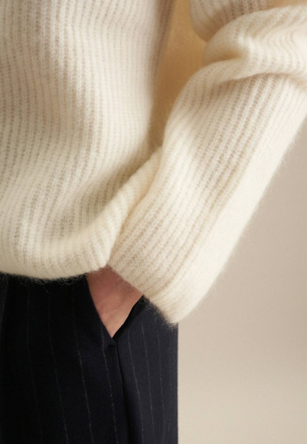 Studio Seidensticker V-Neck Strick-Jacke Oversized Online Outlet
