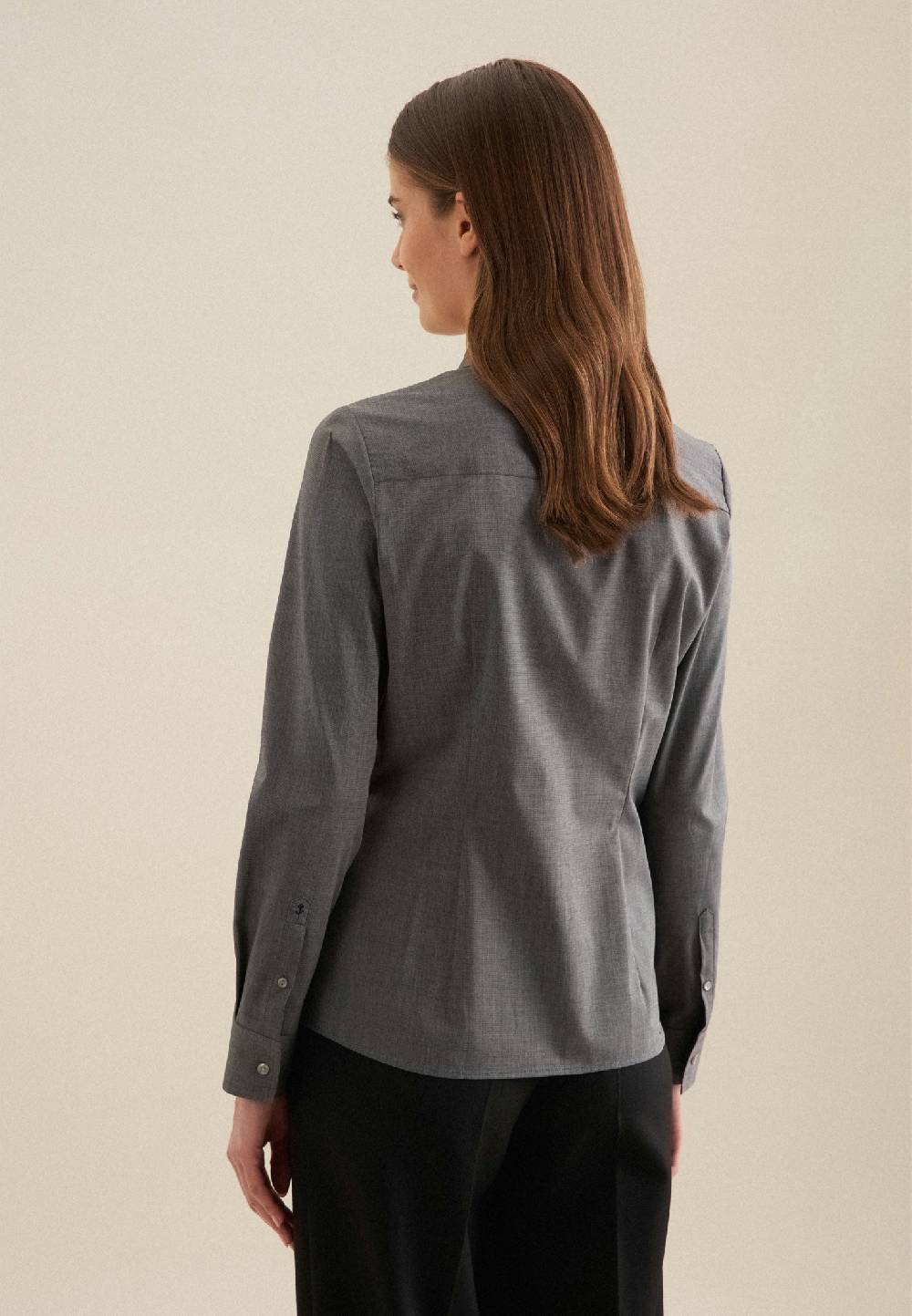 Studio Seidensticker Bügelfreie Fil a fil Hemdbluse Bis zu 60% Rabatt