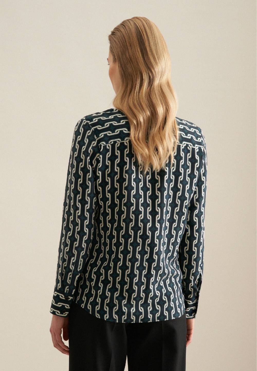 Studio Seidensticker Leinwandbindung Hemdbluse Black Friday Preise