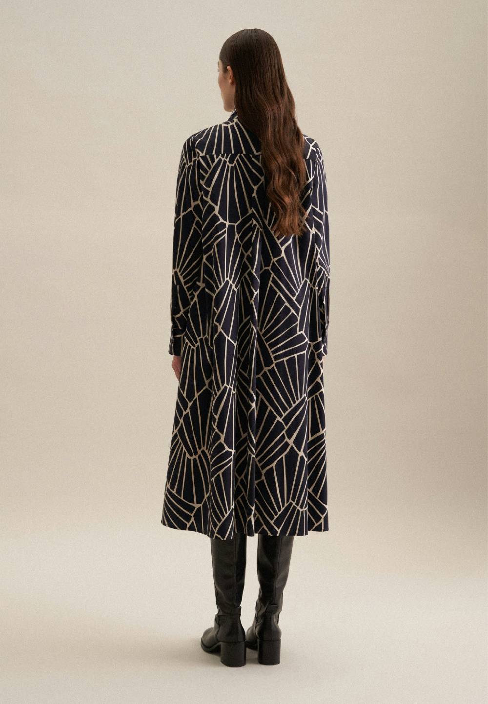 Studio Seidensticker Satin Midi Kleid Online