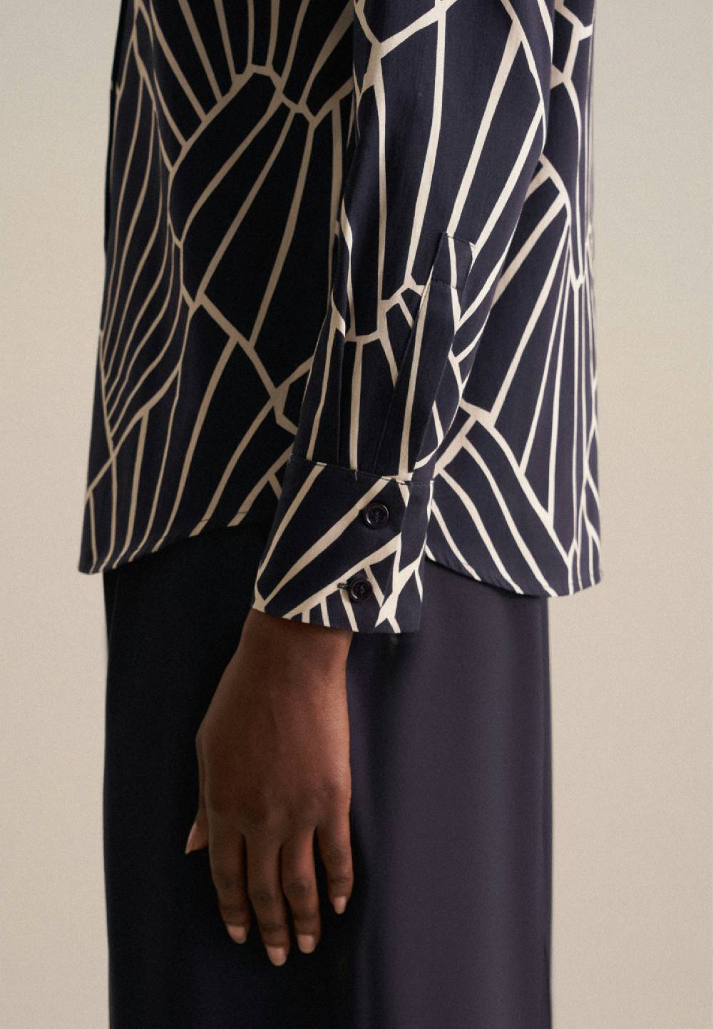 Studio Seidensticker Satin Hemdbluse Black Friday