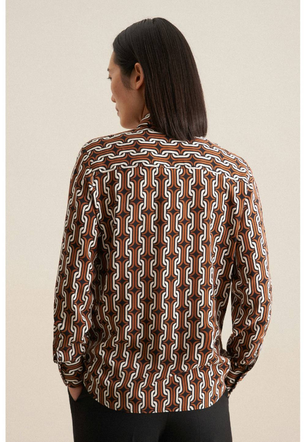Studio Seidensticker Leinwandbindung Hemdbluse Osterangebot