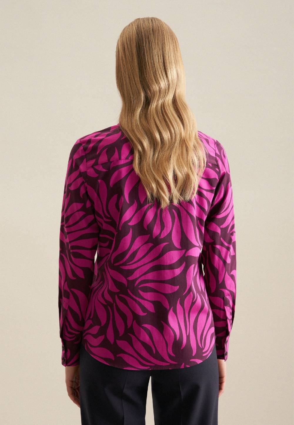 Studio Seidensticker Satin Hemdbluse Letzte 3 Tage