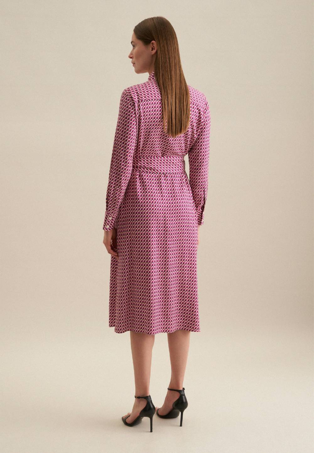Studio Seidensticker Twill Midi Kleid Neueste Stile