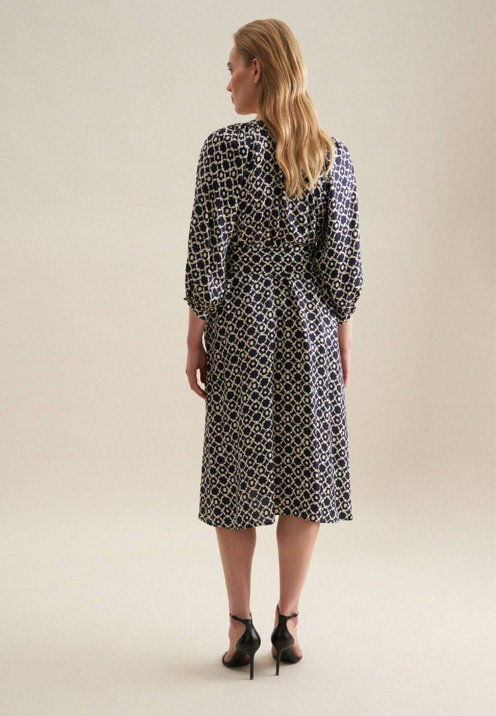 Studio Seidensticker Twill Midi Kleid Vierteljährliche Förderung