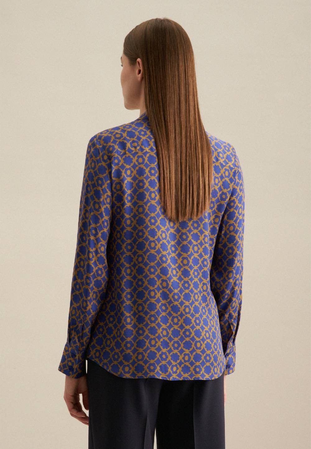 Studio Seidensticker Twill Hemdbluse Im Verkauf