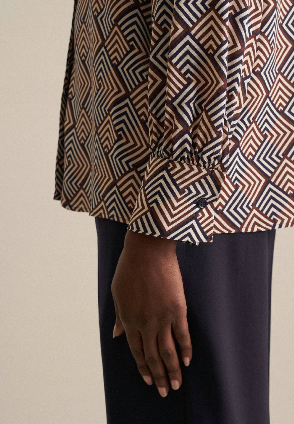 Studio Seidensticker Krepp Hemdbluse Rabatte dieses Monats